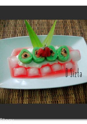 Foto resep ES PISANG IJO 