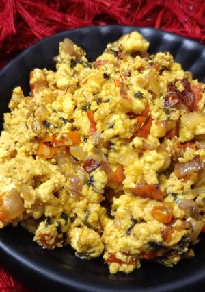 A picture of Paneer Bhurji.
