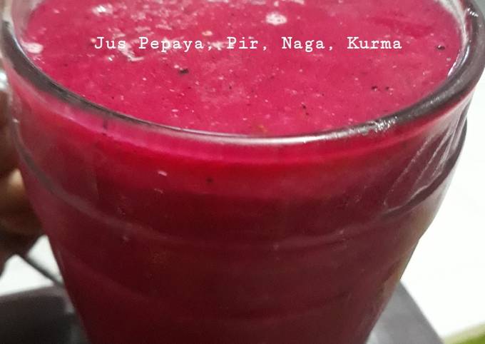 Resep Jus Buah Sehat oleh Nafa's kitchen - Cookpad