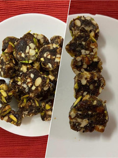 A picture of Dates Burfi.