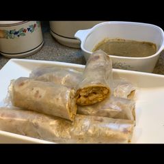 A picture of Chicken Bihari roll👌🏻.