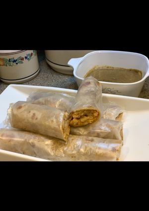 A picture of Chicken Bihari roll👌🏻.