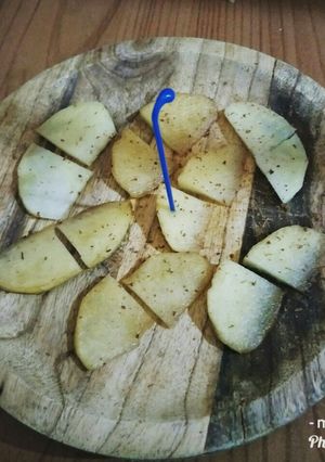 Foto resep Cinnamon apple (gluten casein sugar free, cemilan sehat)