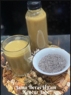 Foto resep Jamu Beras Hitam Kencur Jahe