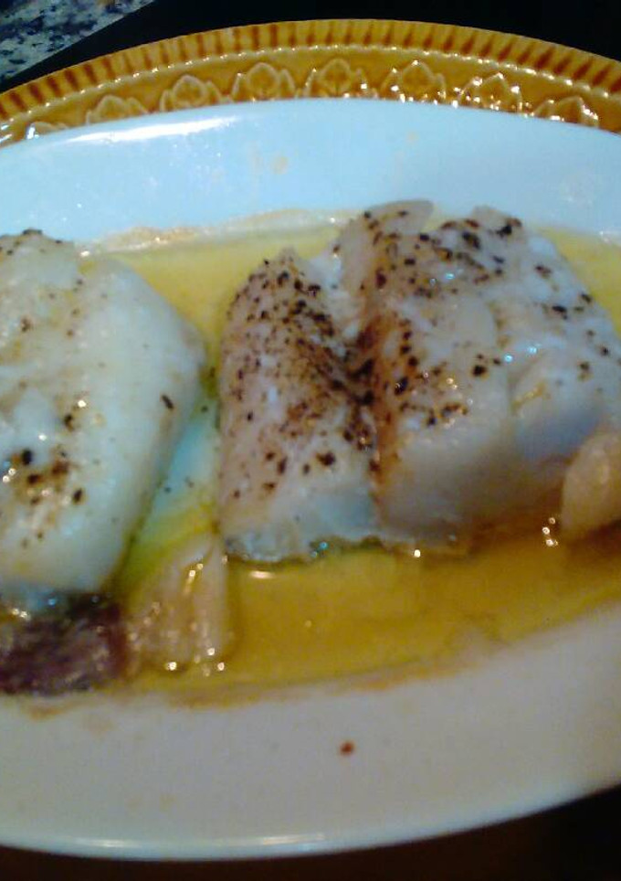 Una foto de Bacalao a la pimienta jamaicana