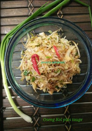 Foto resep Oseng Kol plus Tauge Nikmat