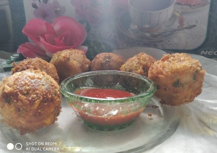 Easiest Way to Prepare Ultimate Corn Cheese Balls