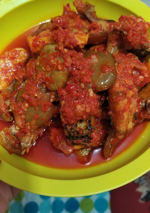 Foto resep Balado ikan nila campur kentang dan jengkol