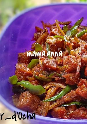 Foto resep Oseng-oseng Oncom Pedas Manis Simpel