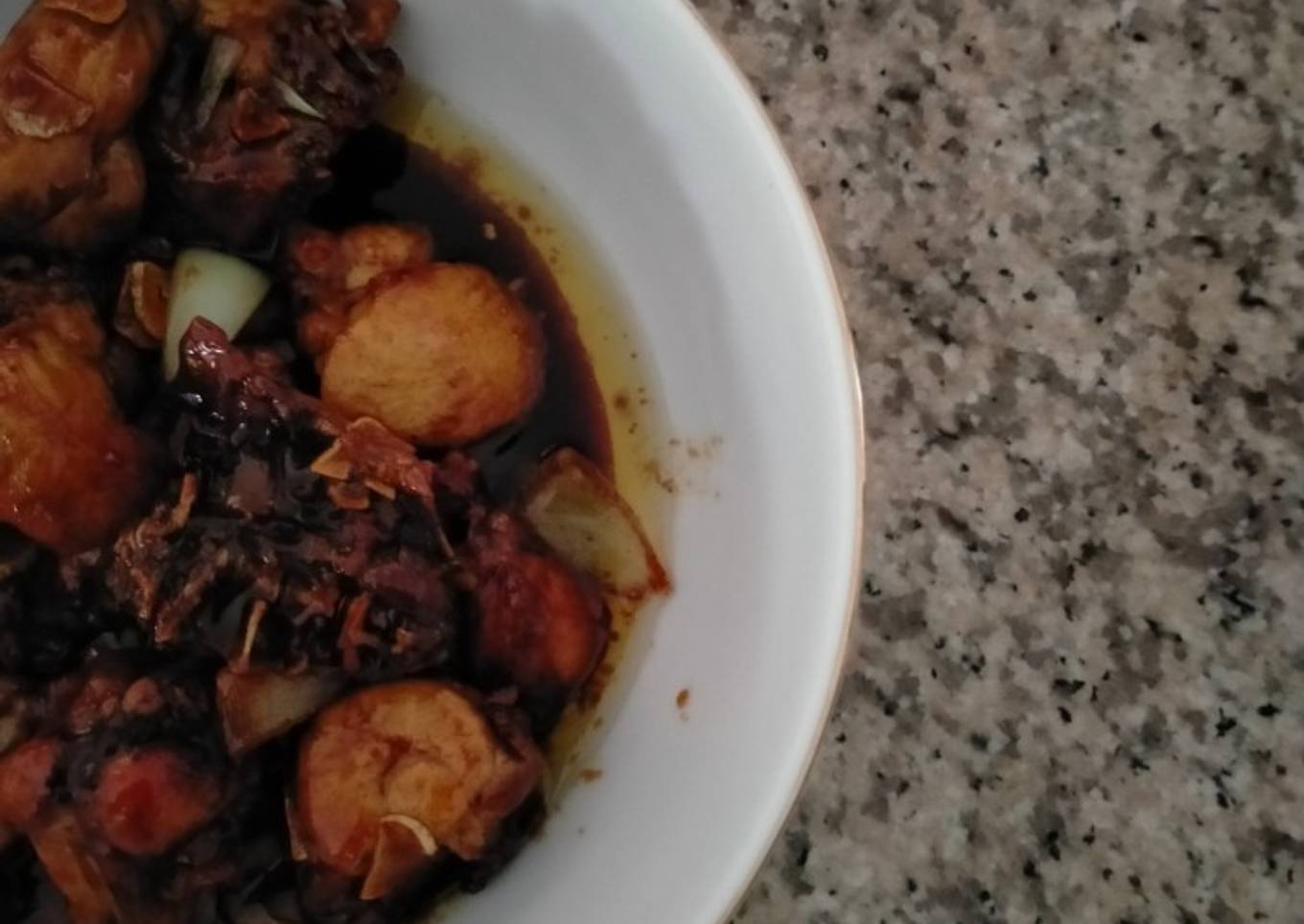 Ayam goreng kecap simpel