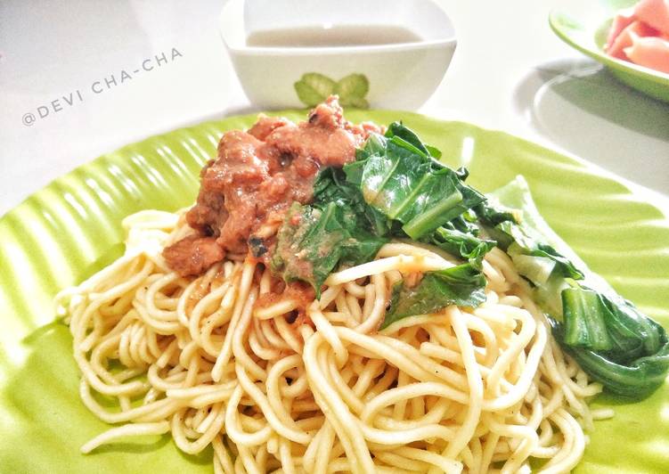 Resep 92). Mi Ayam Ala Anak Kos (Recook)????, Enak