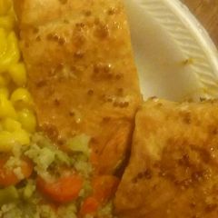 A picture of Maple Mustard Glazed Salmon.