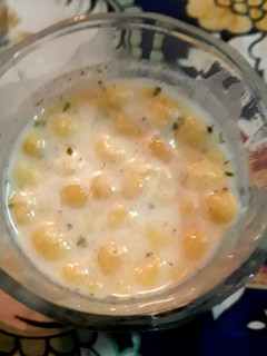 A picture of Boondi lassi.