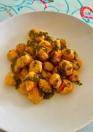 Una foto de Gnocchi de boniato