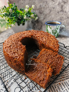 Foto resep Bolu Karamel (Bolu Sarang Semut) #573