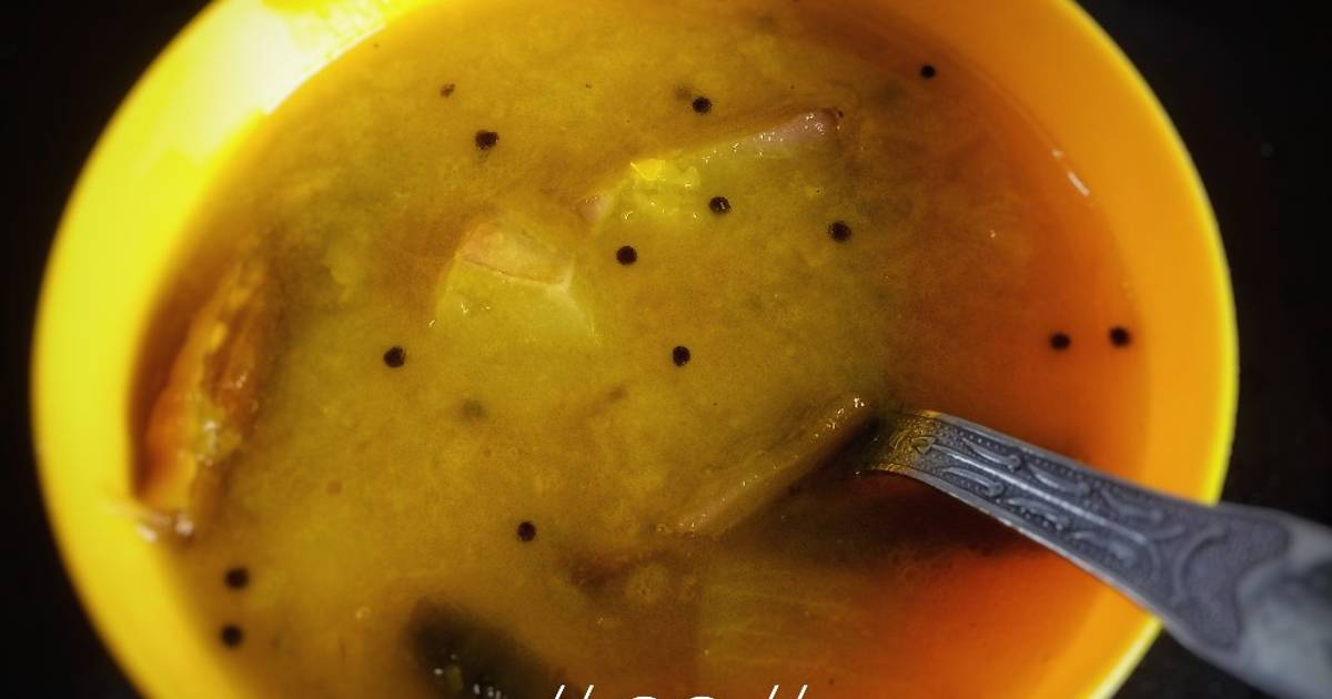 Green Mango Dal (Pea pod) Recipe by Sumita Saha Cookpad