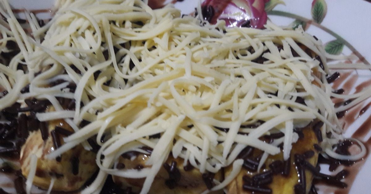 #menu buka puasa / pisang tanduk / pisang goreng / pisang keju coklat