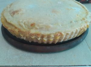 Una foto de Tarta de calabaza y pollo