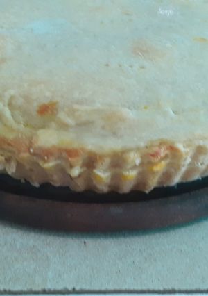 Una foto de Tarta de calabaza y pollo