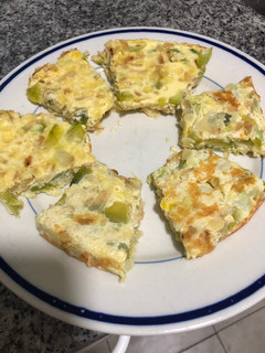 Una foto de Budín de zapallitos