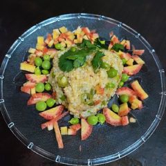 A picture of Veg Dalia Upma.