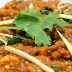 A picture of Baingan Bharta.