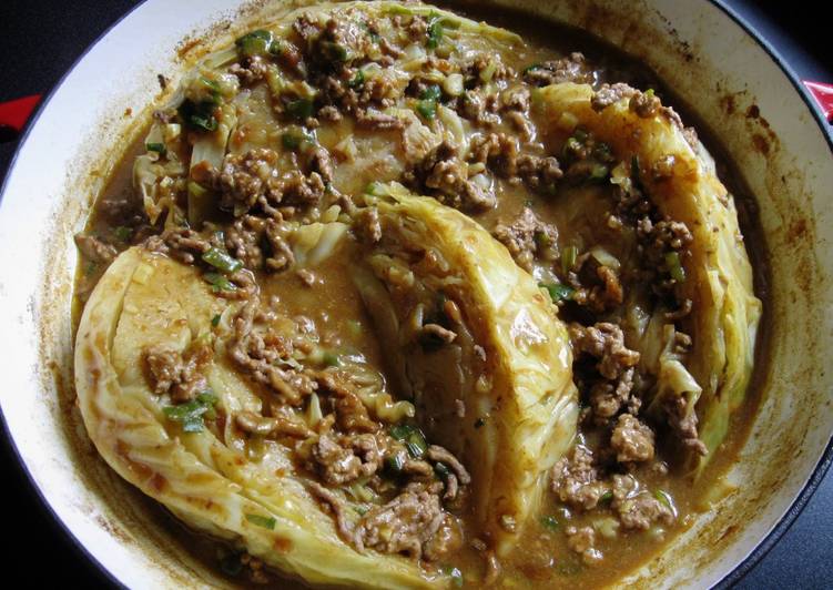 Curry Flavoured Stewed Cabbage Beef Mince Recipe By Hiroko Liston Cookpad