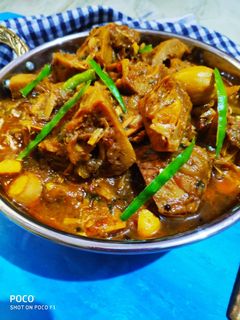A picture of Kathal ki sabzi.