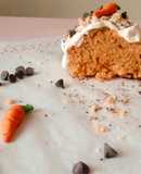 Budín de zanahoria y carrot cupcake