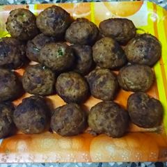 A picture of Mutton koftas.