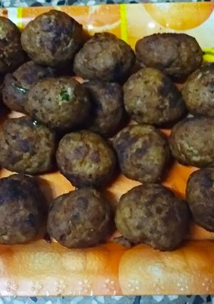 A picture of Mutton koftas.