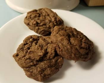 Easy Serving Recipe Double chocolate chip cookies Savory Delicious