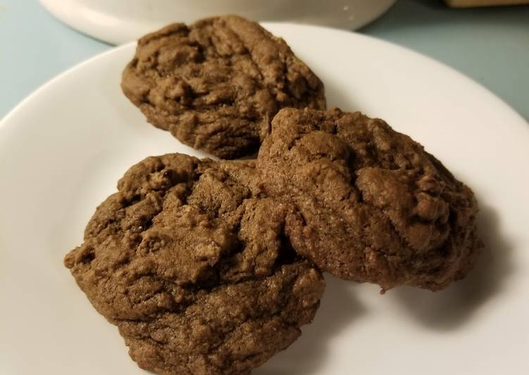 Double chocolate chip cookies