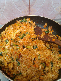 Foto resep 2. Nasi Goreng Vegetables