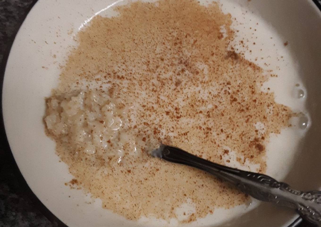 Avena endulzada con lechera😋