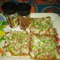 Bread Pizza A picture of Bread Pizza.