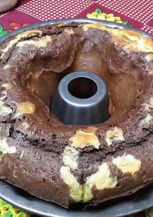 Una foto de Torta marmolada
