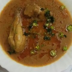 Chincken nihari only 4 ingredients A picture of Chincken nihari only 4 ingredients.
