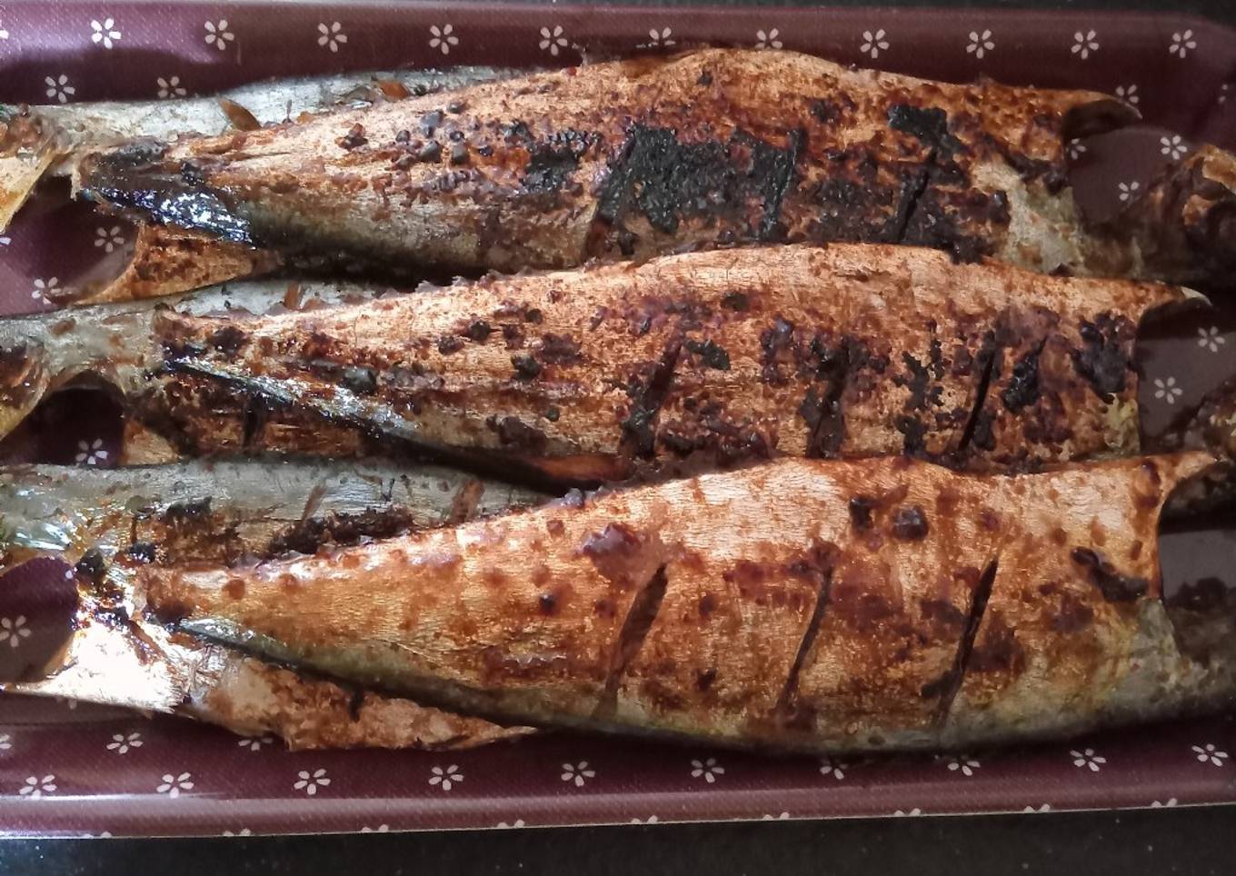 Ikan talang panggang teflon