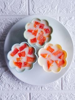 Foto resep Puding pepaya susu