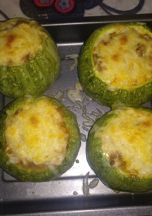 Una foto de Calabacines Rellenos