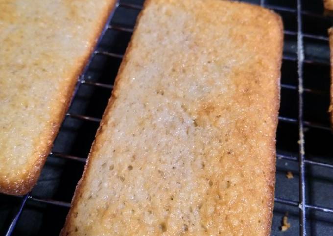 Financier flocon d'avoine