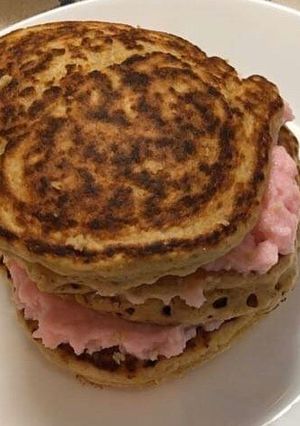 Gluténmentes zabpehelylisztes amerikai palacsinta recept fotója