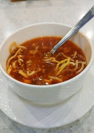 A picture of Sweet Tomato Soup.