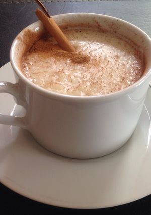 Una foto de Arroz con leche light