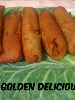 A picture of Bread spring rolls.