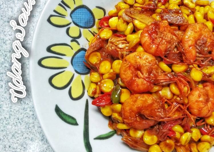 Langkah Mudah untuk Membuat 31. Udang Saus Padang, Enak Banget