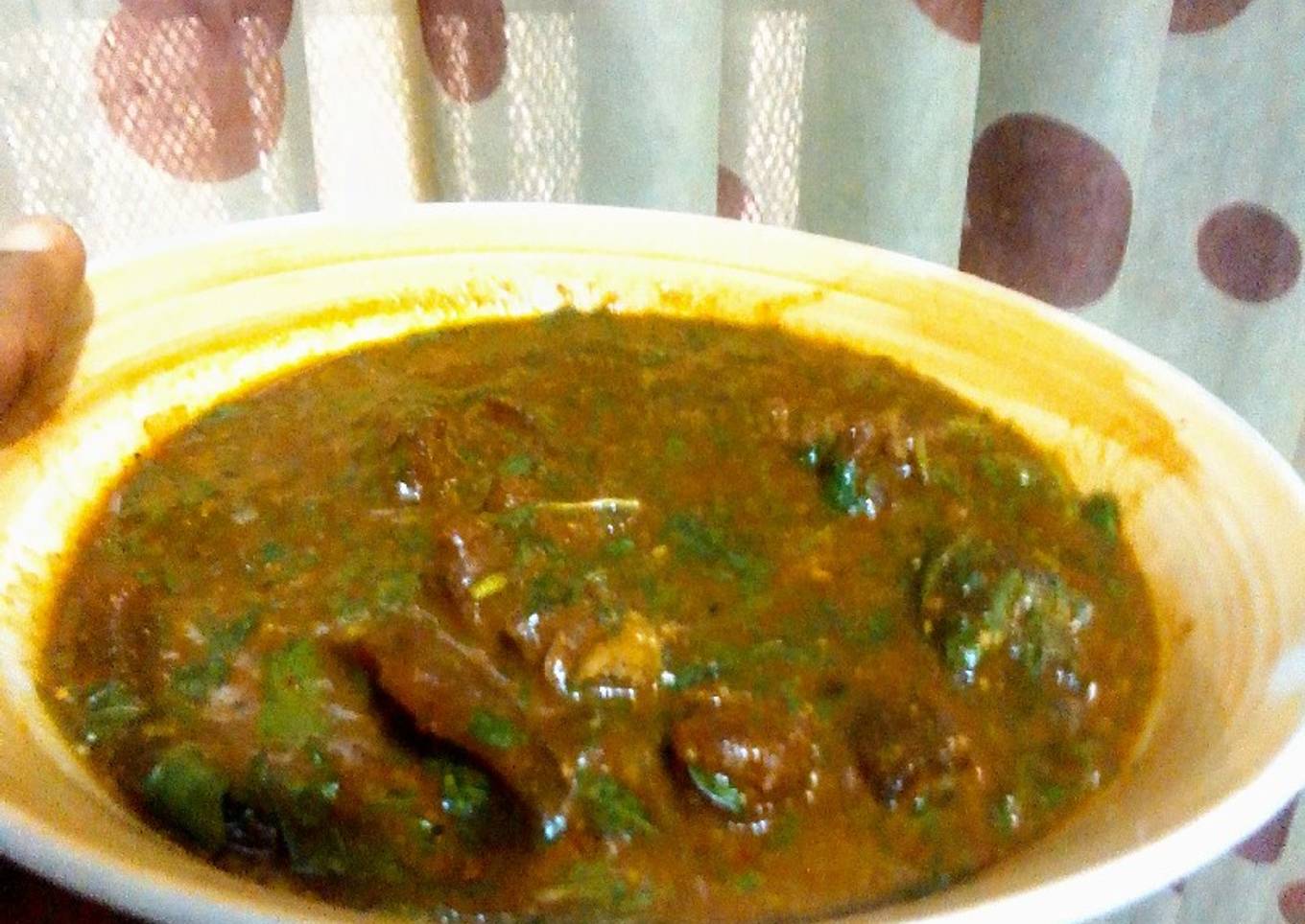 Jute(ewedu)ogbono Soup 2