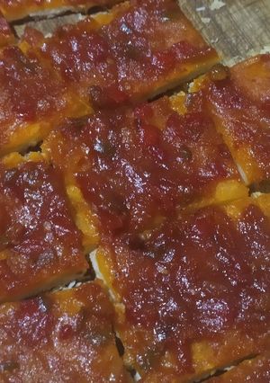 Una foto de Pizza