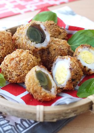 黑白炸蛋（花枝鳥蛋） 的食譜成品照片
